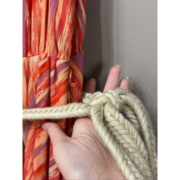 Free People Heart Shaped Asymmetrical Ruffle Face Mini Dress Women's Small - Picture 5 of 13